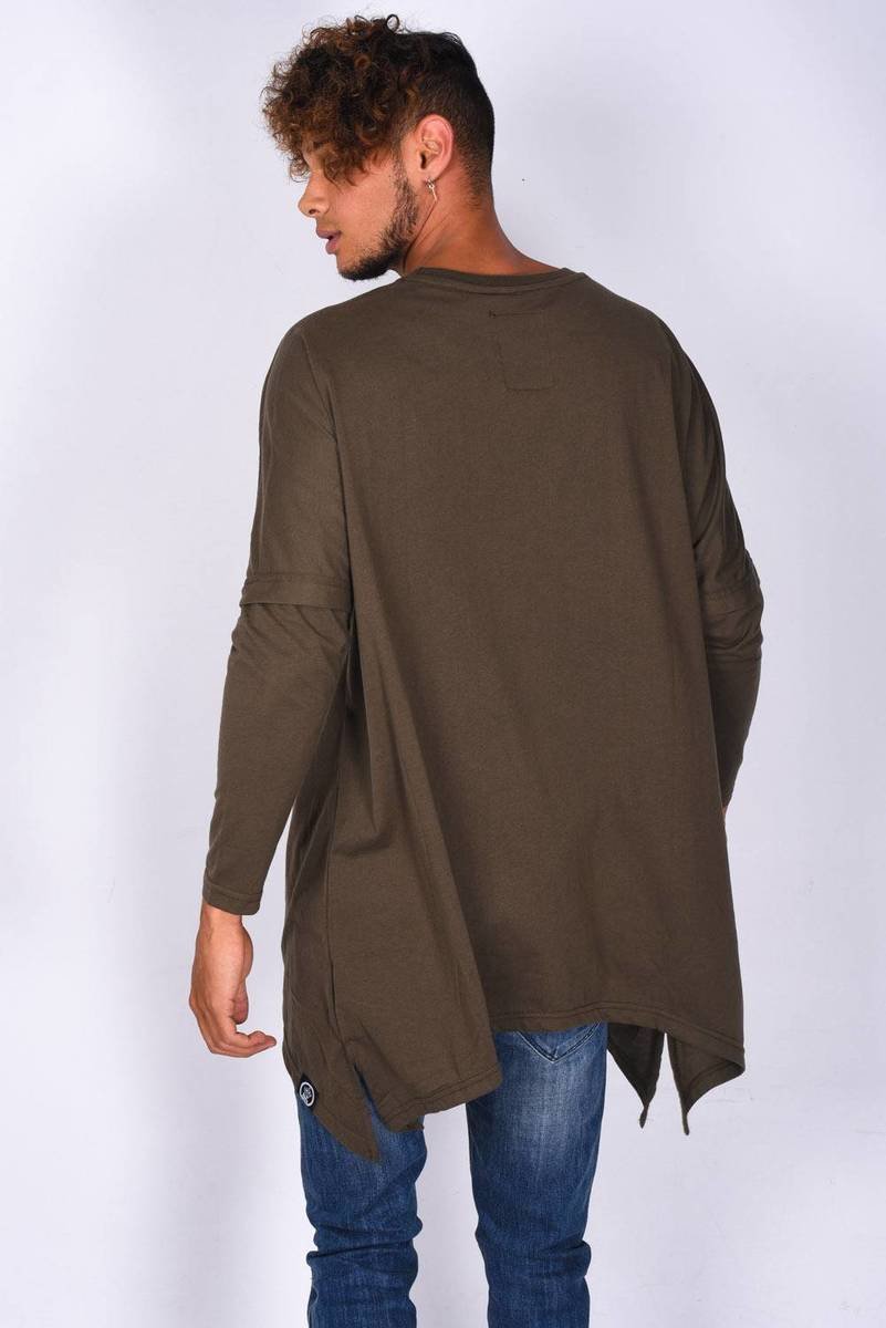 Ahmed Long Sleeve Longline T-Shirt Thumbnail Ahmed Long Sleeve Longline T-Shirt Thumbnail