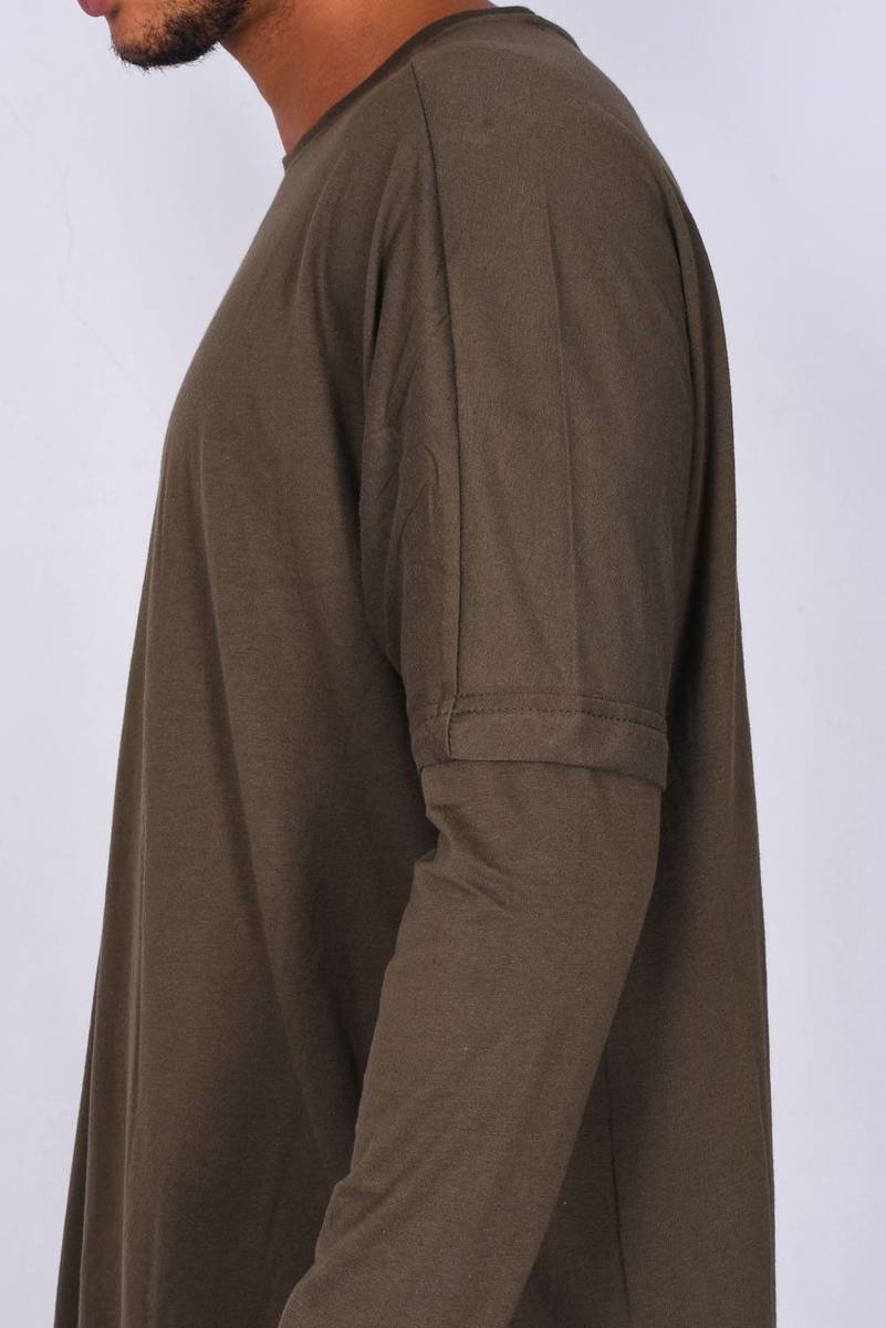 Ahmed Long Sleeve Longline T-Shirt Ahmed Long Sleeve Longline T-Shirt