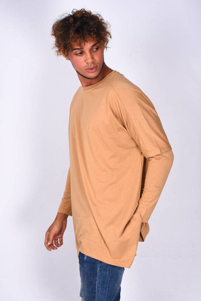 Austin Long Sleeve Longline T-Shirt Thumbnail Austin Long Sleeve Longline T-Shirt Thumbnail