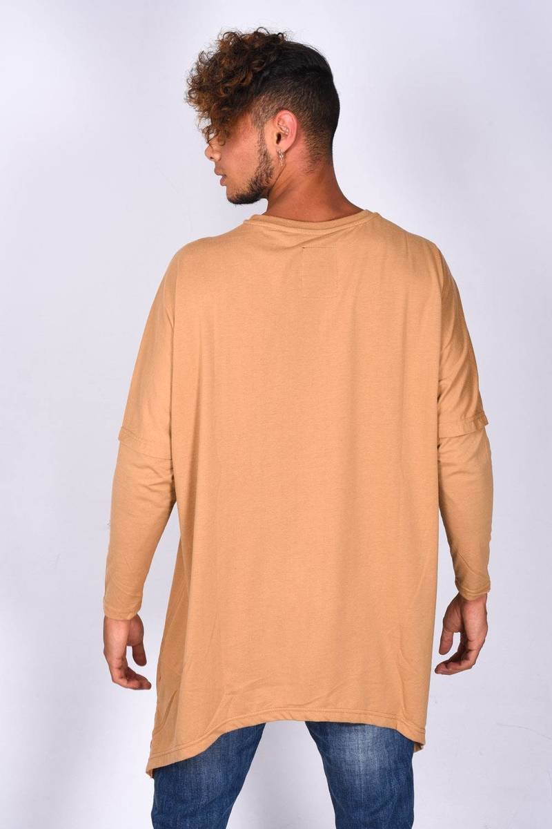 Austin Long Sleeve Longline T-Shirt Thumbnail Austin Long Sleeve Longline T-Shirt Thumbnail