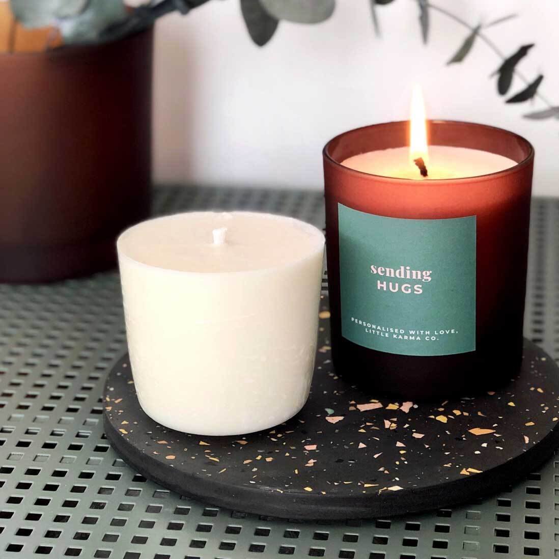 Alba | Balancing Bergamot + Rose Refillable Candle Thumbnail Alba | Balancing Bergamot + Rose Refillable Candle Thumbnail