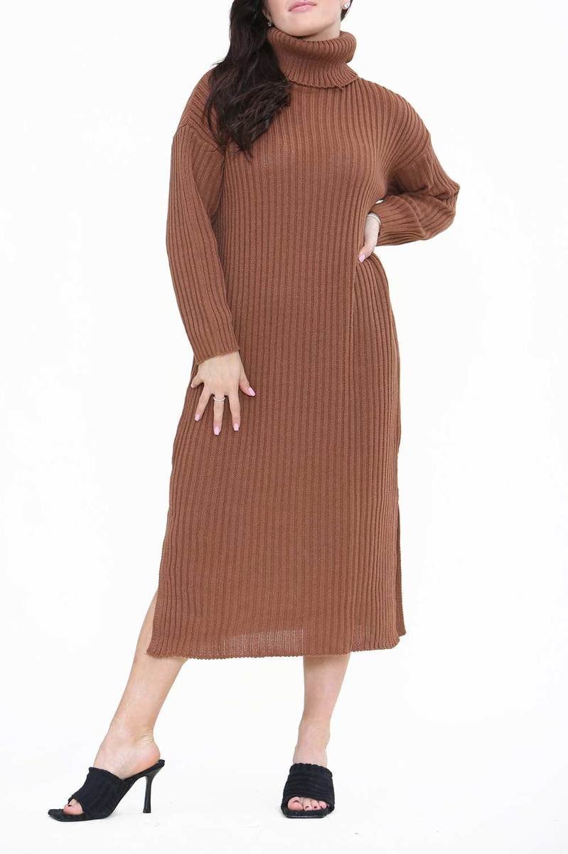 Camila High Neck Knitted Midi Jumper Dress Camila High Neck Knitted Midi Jumper Dress