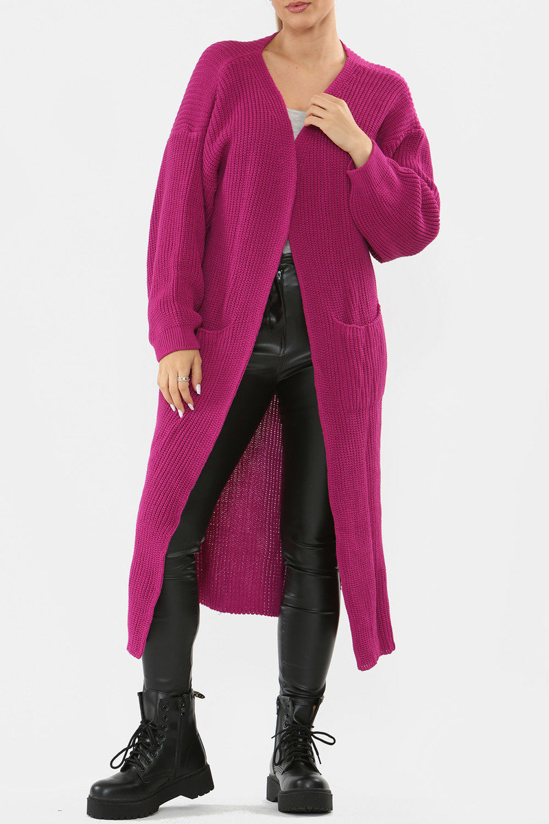 Isobel Chunky Knitted Longline Cardigan Isobel Chunky Knitted Longline Cardigan