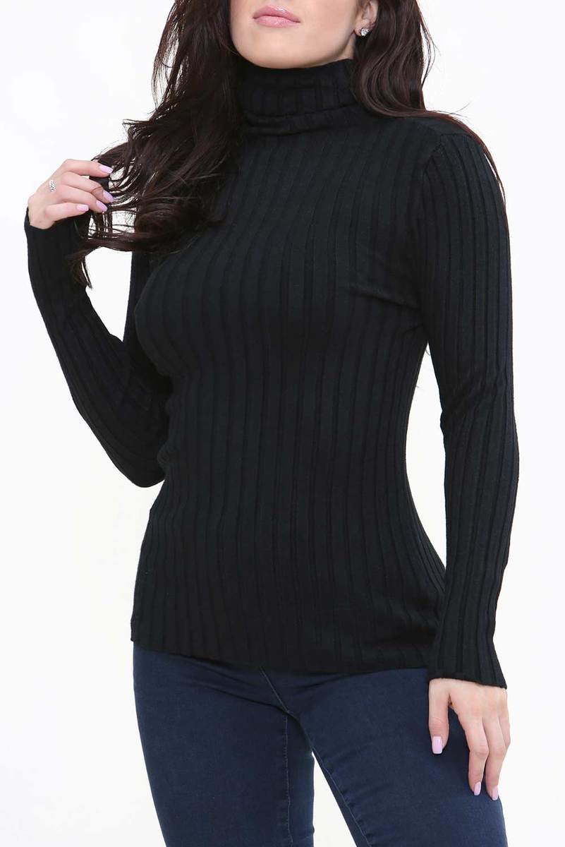 Dollie Roll Neck Ribbed Jumper 