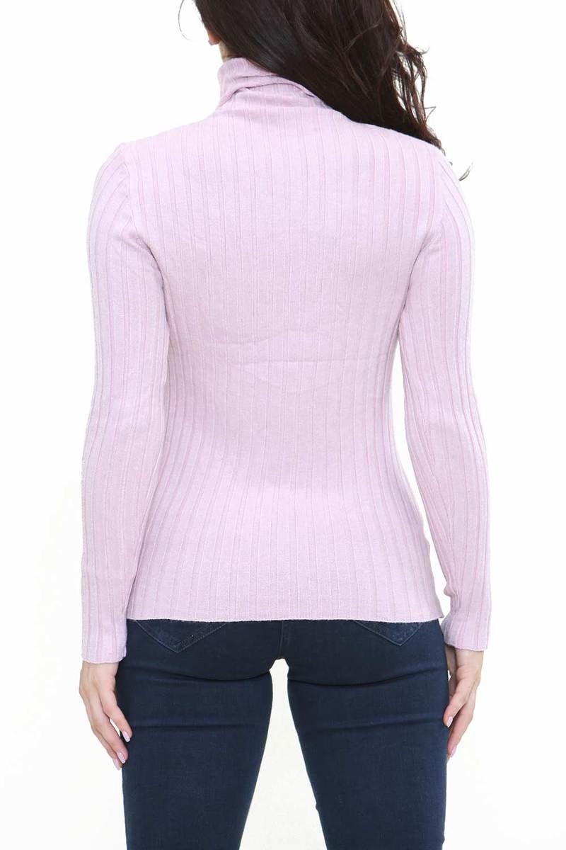 Dollie Roll Neck Ribbed Jumper Thumbnail Dollie Roll Neck Ribbed Jumper Thumbnail