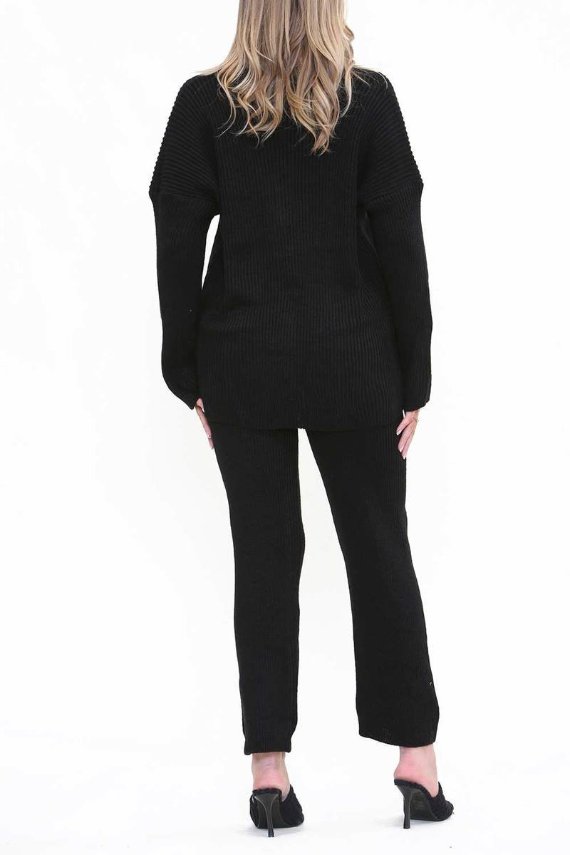 Madison Knitted Button Cardigan and Trousers Co-Ord Set Thumbnail Madison Knitted Button Cardigan and Trousers Co-Ord Set Thumbnail