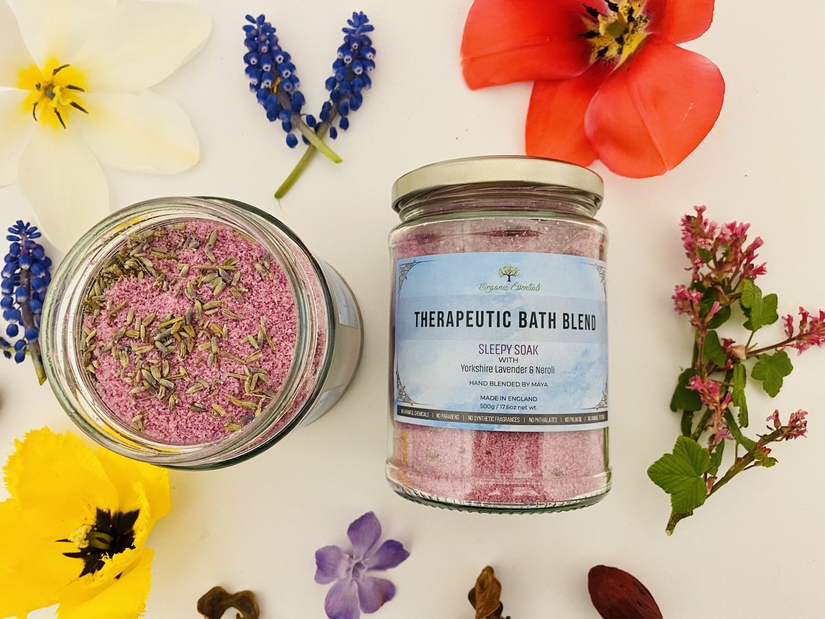 Luxury Bath Blend - Sleepy Soak - Lavender & Neroli 500g Luxury Bath Blend - Sleepy Soak - Lavender & Neroli 500g