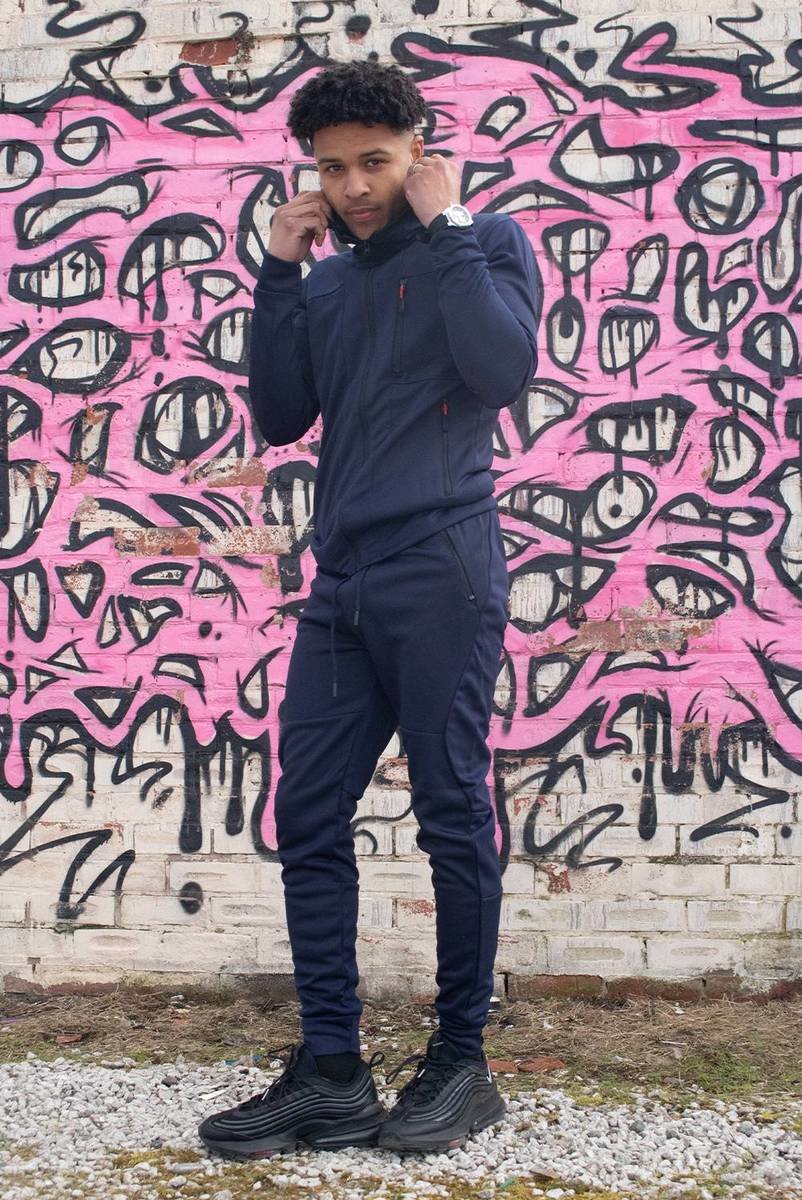 Wilfred Multi Zip Muscle Fit Hooded Skinny Tracksuit Thumbnail Wilfred Multi Zip Muscle Fit Hooded Skinny Tracksuit Thumbnail