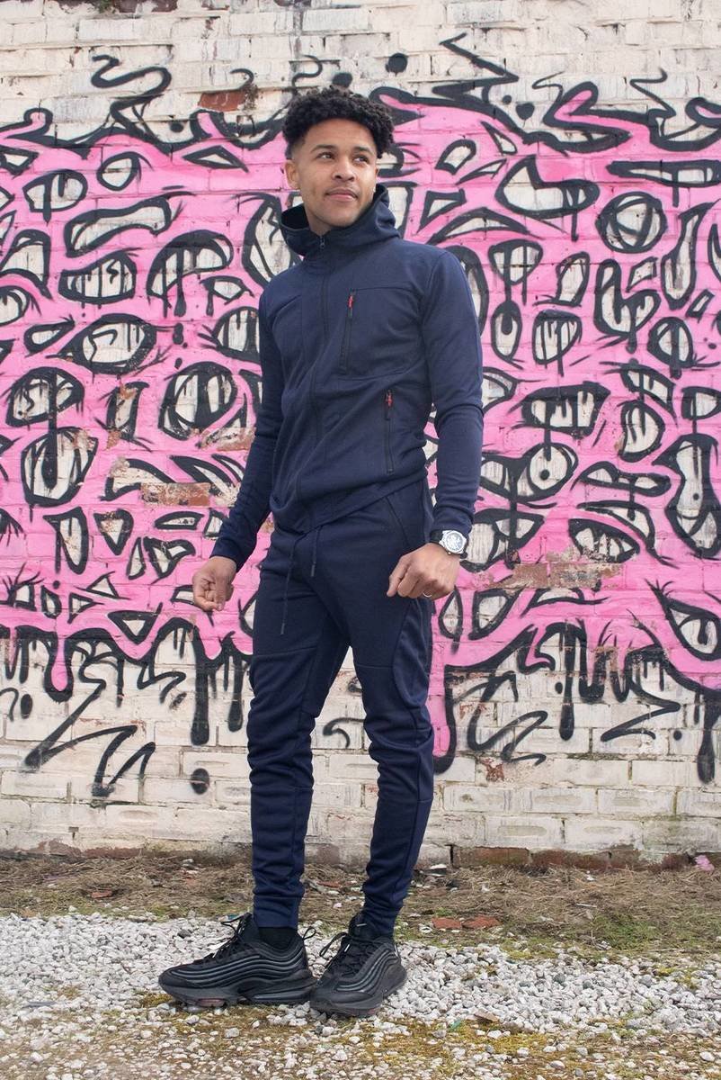 Wilfred Multi Zip Muscle Fit Hooded Skinny Tracksuit Thumbnail Wilfred Multi Zip Muscle Fit Hooded Skinny Tracksuit Thumbnail