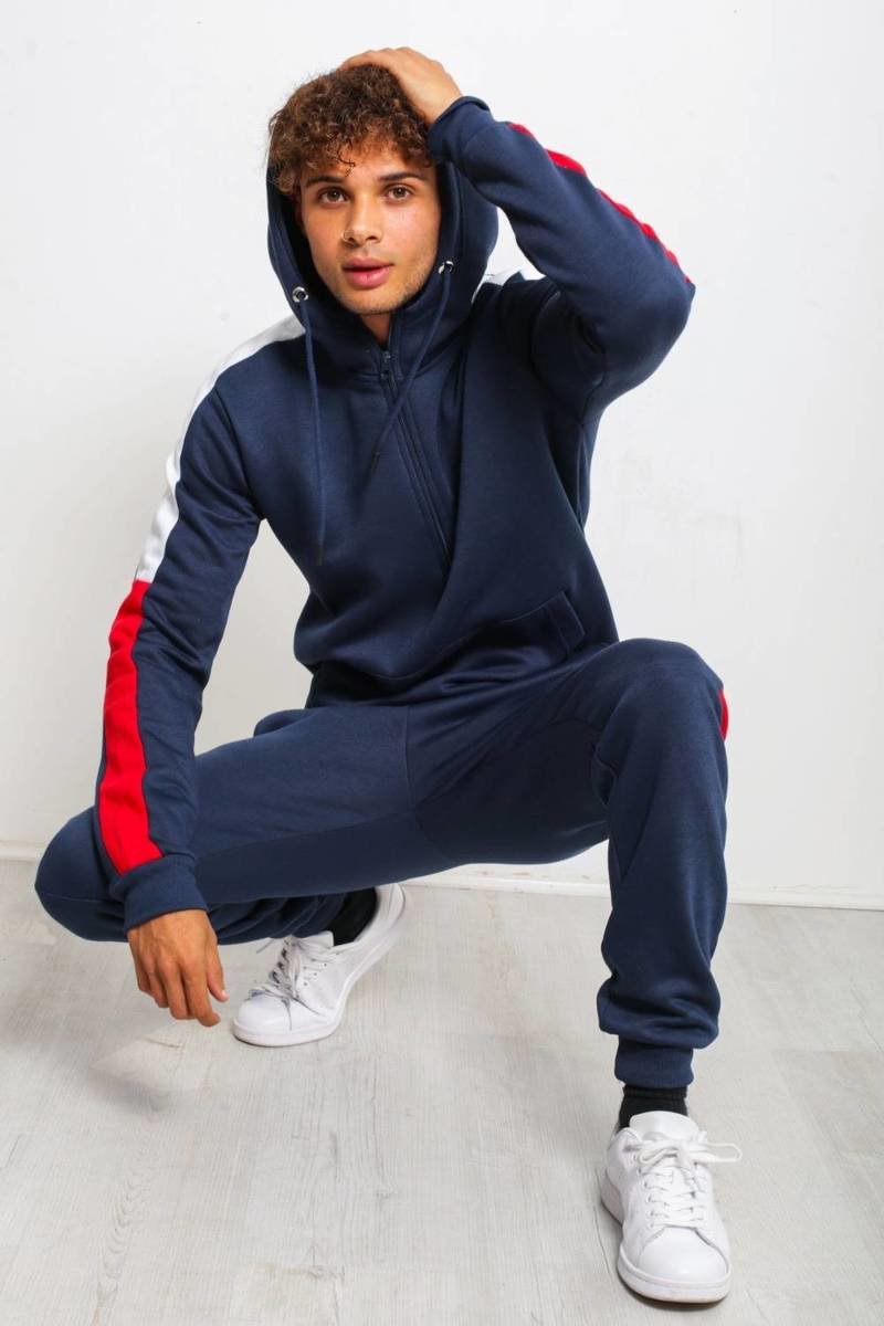 Xavier Stripe Tracksuit Thumbnail Xavier Stripe Tracksuit Thumbnail