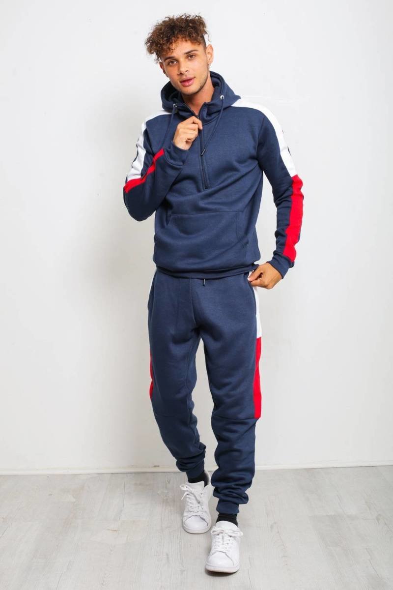 Xavier Stripe Tracksuit Thumbnail Xavier Stripe Tracksuit Thumbnail