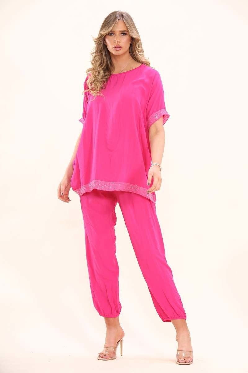 Cloe Sequin Oversized Top Thumbnail Cloe Sequin Oversized Top Thumbnail