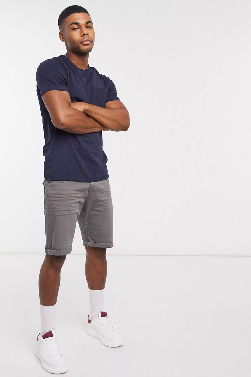 Daniel Chest Pocket Ribbed Crew Neck T-Shirt Thumbnail Daniel Chest Pocket Ribbed Crew Neck T-Shirt Thumbnail