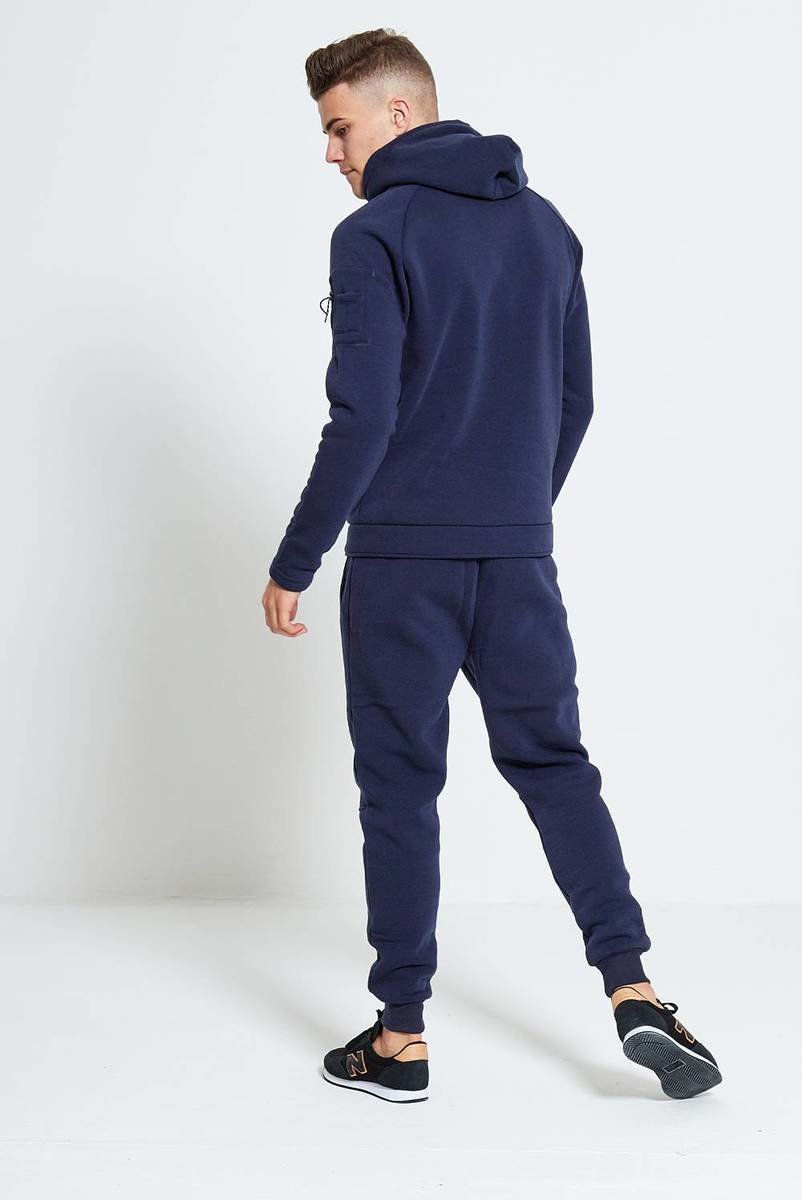 Asher Zip Through Skinny Fit Hood Tracksuit Thumbnail Asher Zip Through Skinny Fit Hood Tracksuit Thumbnail