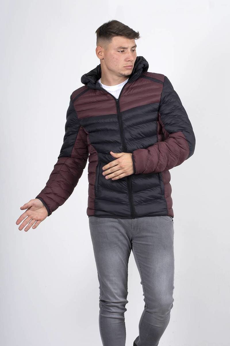 Amir Two-Tone Puffer Jacket Thumbnail Amir Two-Tone Puffer Jacket Thumbnail