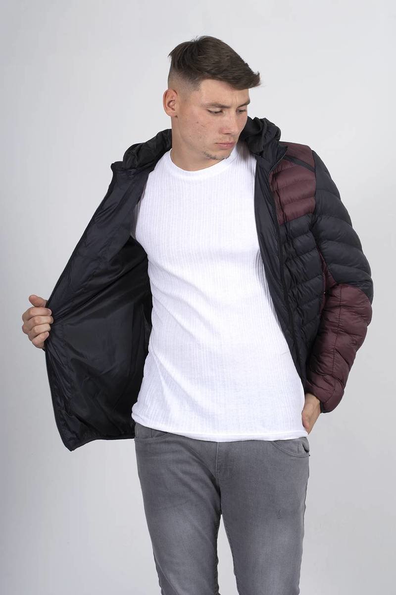 Amir Two-Tone Puffer Jacket Thumbnail Amir Two-Tone Puffer Jacket Thumbnail