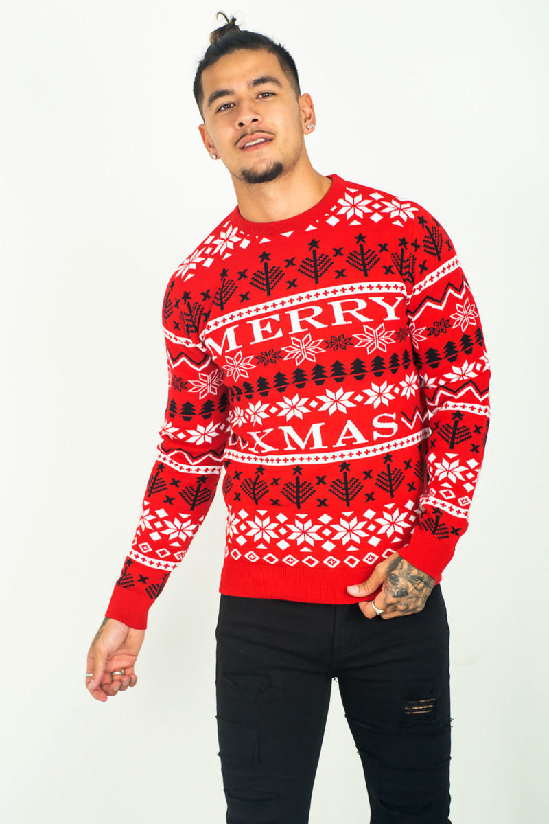 Bobby Snowflake Merry Alavus Christmas Jumper Bobby Snowflake Merry Alavus Christmas Jumper