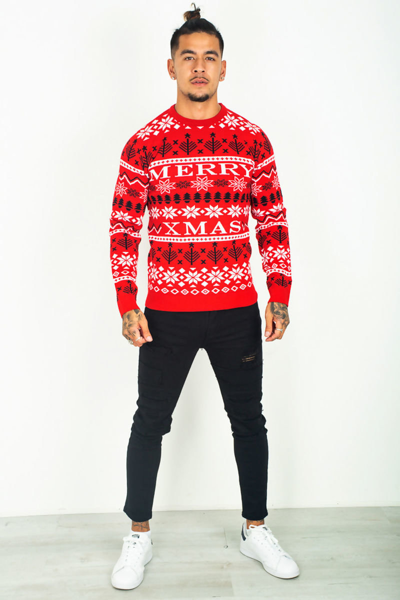 Bobby Snowflake Merry Alavus Christmas Jumper Thumbnail Bobby Snowflake Merry Alavus Christmas Jumper Thumbnail