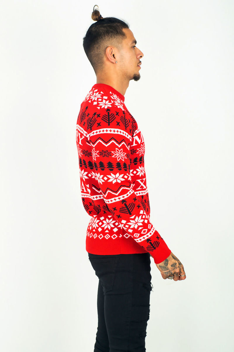 Bobby Snowflake Merry Alavus Christmas Jumper Thumbnail Bobby Snowflake Merry Alavus Christmas Jumper Thumbnail