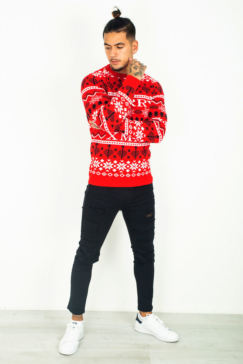 Bobby Snowflake Merry Alavus Christmas Jumper Thumbnail Bobby Snowflake Merry Alavus Christmas Jumper Thumbnail