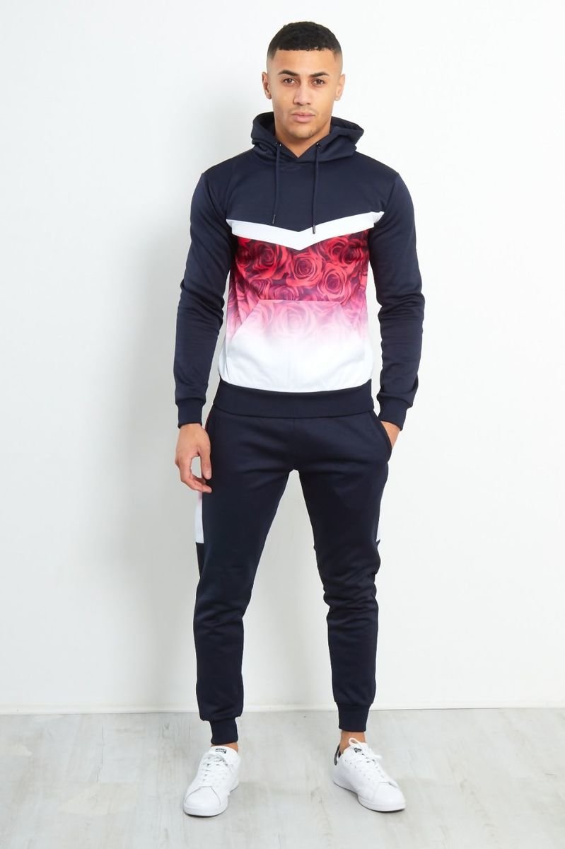 Jude Rose Two-Tone Faded Pullover Tracksuit Thumbnail Jude Rose Two-Tone Faded Pullover Tracksuit Thumbnail