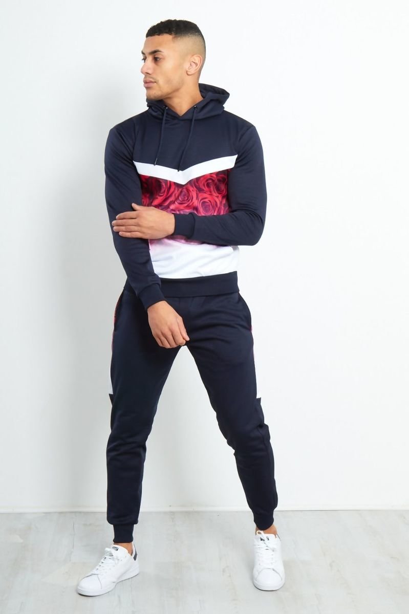 Jude Rose Two-Tone Faded Pullover Tracksuit Thumbnail Jude Rose Two-Tone Faded Pullover Tracksuit Thumbnail