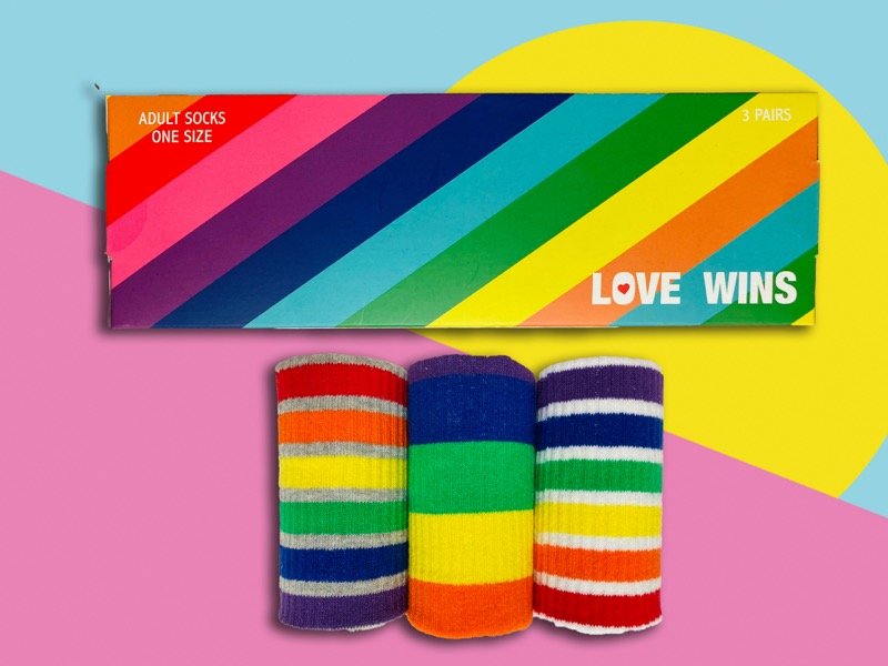 Pride Rainbow Socks - Christmas Socks Set Pride Rainbow Socks - Christmas Socks Set