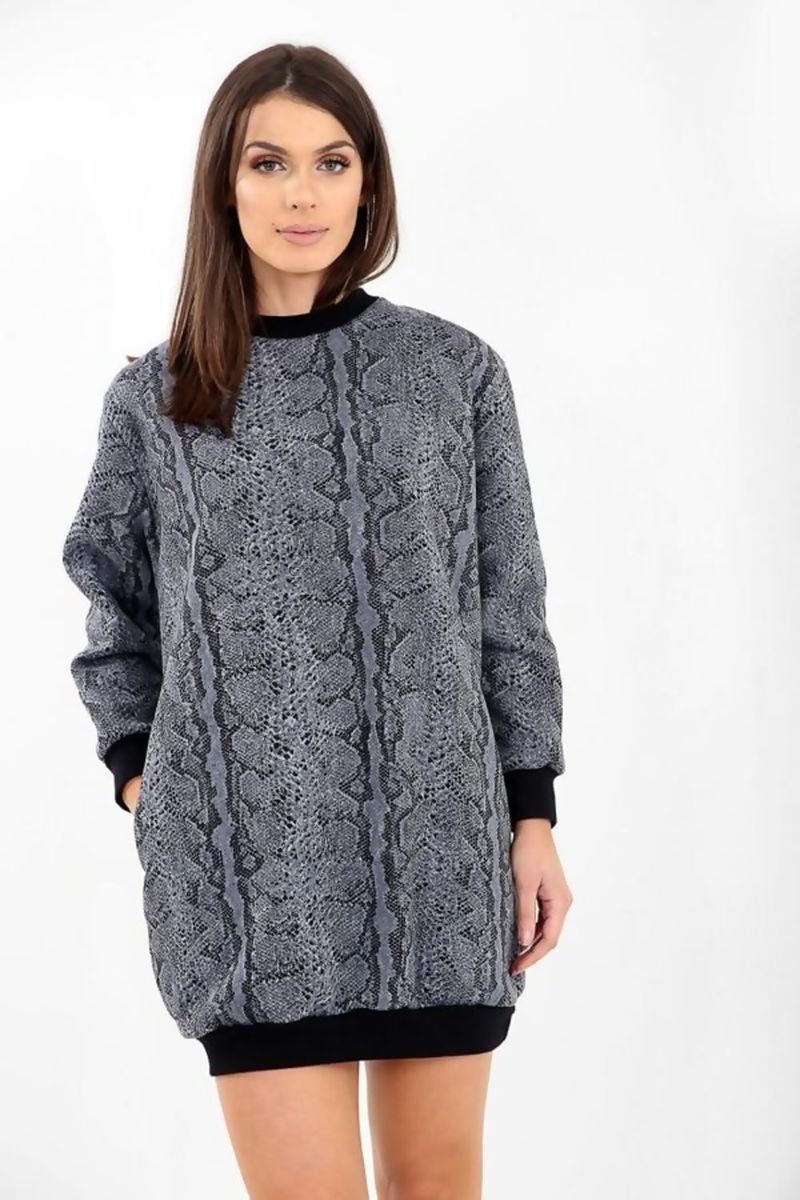 Chiara Oversized Pocket Sweat Dress Chiara Oversized Pocket Sweat Dress