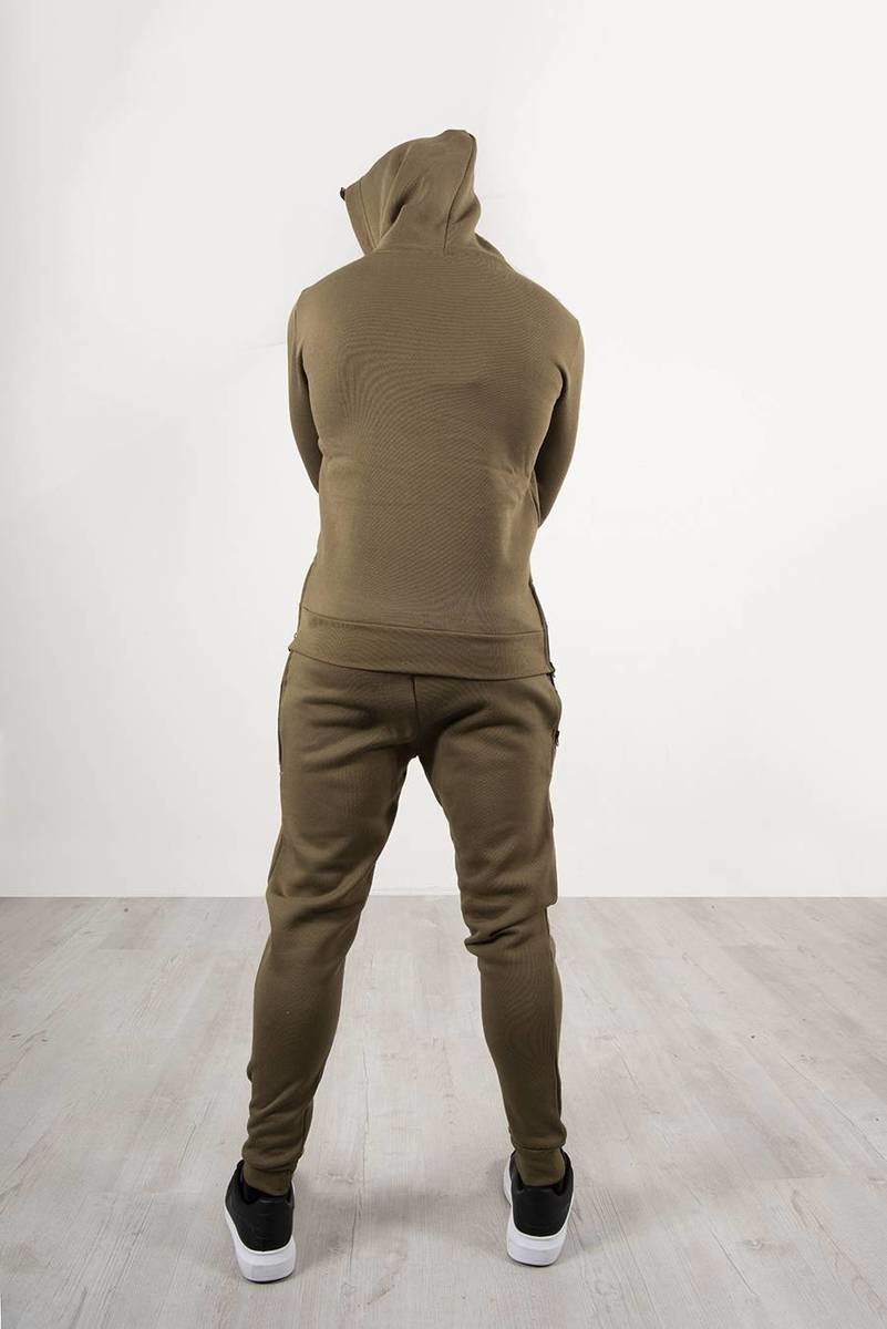 Kayden Block Hem Zipper Pullover Tracksuit Thumbnail Kayden Block Hem Zipper Pullover Tracksuit Thumbnail