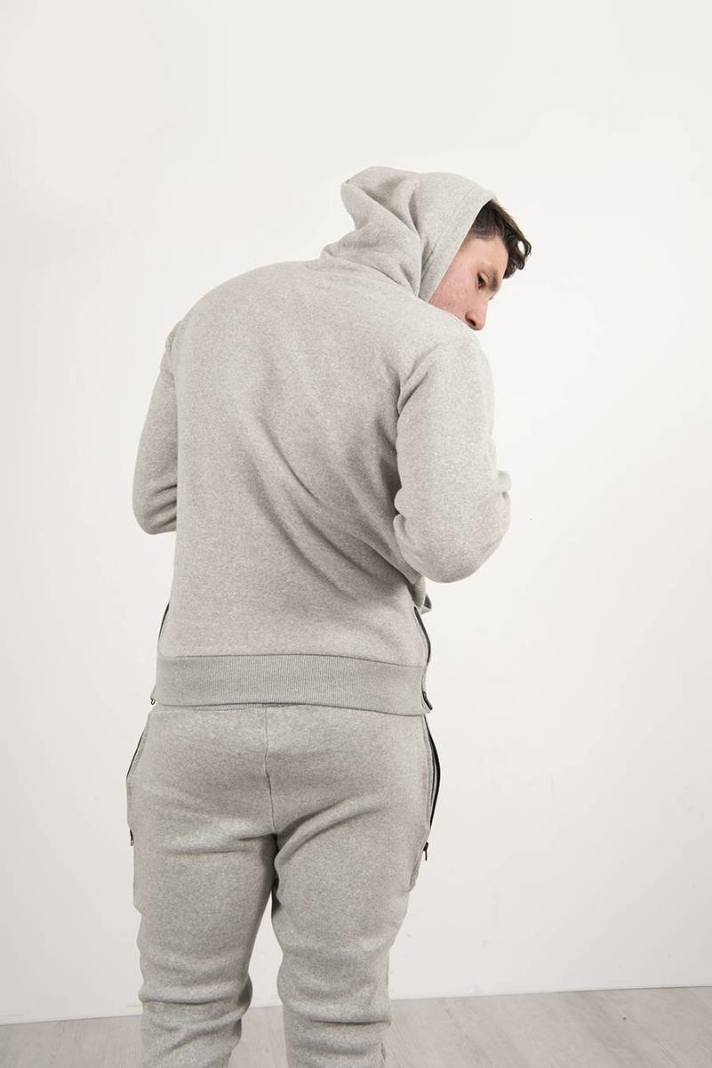 Kayden Block Hem Zipper Pullover Tracksuit Thumbnail Kayden Block Hem Zipper Pullover Tracksuit Thumbnail