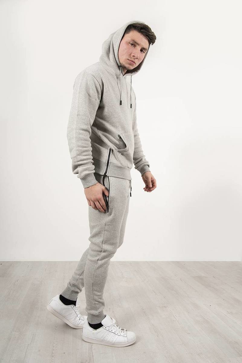 Kayden Block Hem Zipper Pullover Tracksuit Thumbnail Kayden Block Hem Zipper Pullover Tracksuit Thumbnail