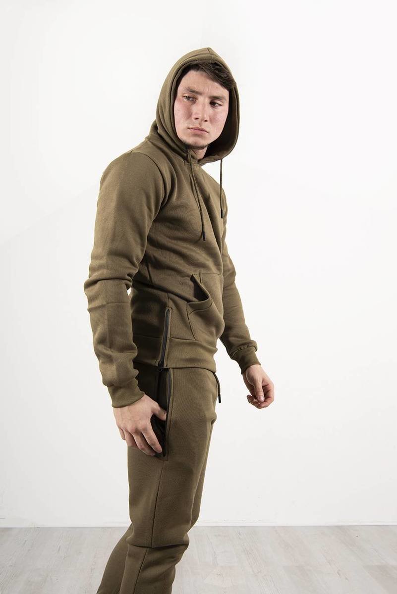 Kayden Block Hem Zipper Pullover Tracksuit Thumbnail Kayden Block Hem Zipper Pullover Tracksuit Thumbnail
