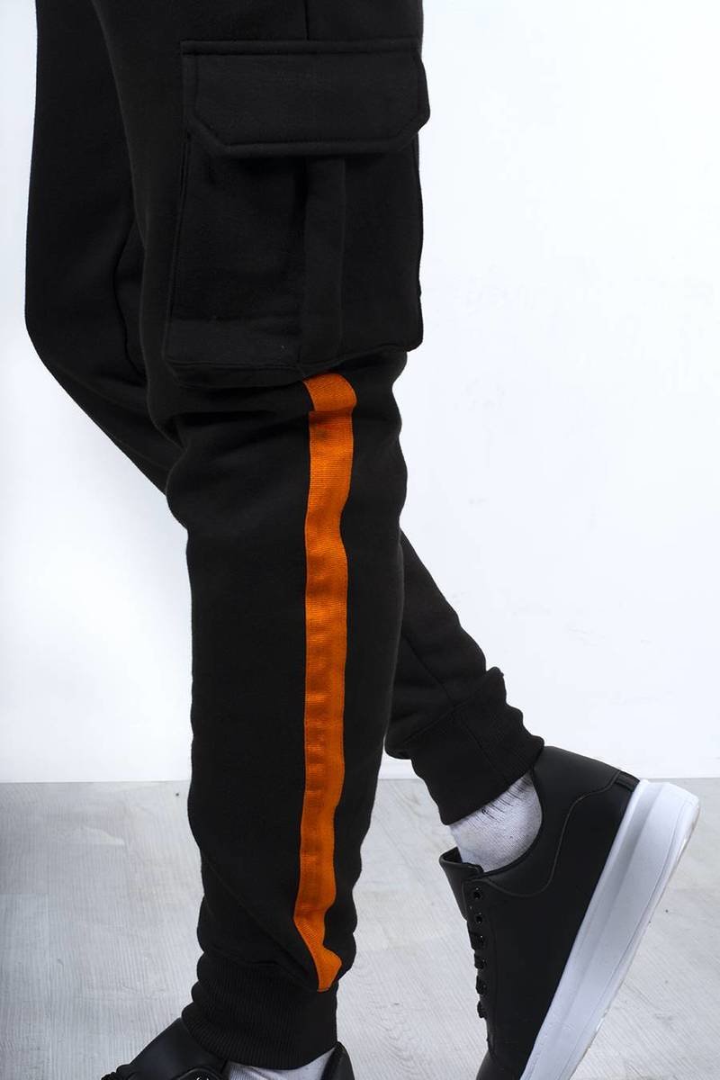 Joey Contrast Strap Pullover Cargo Tracksuit Thumbnail Joey Contrast Strap Pullover Cargo Tracksuit Thumbnail