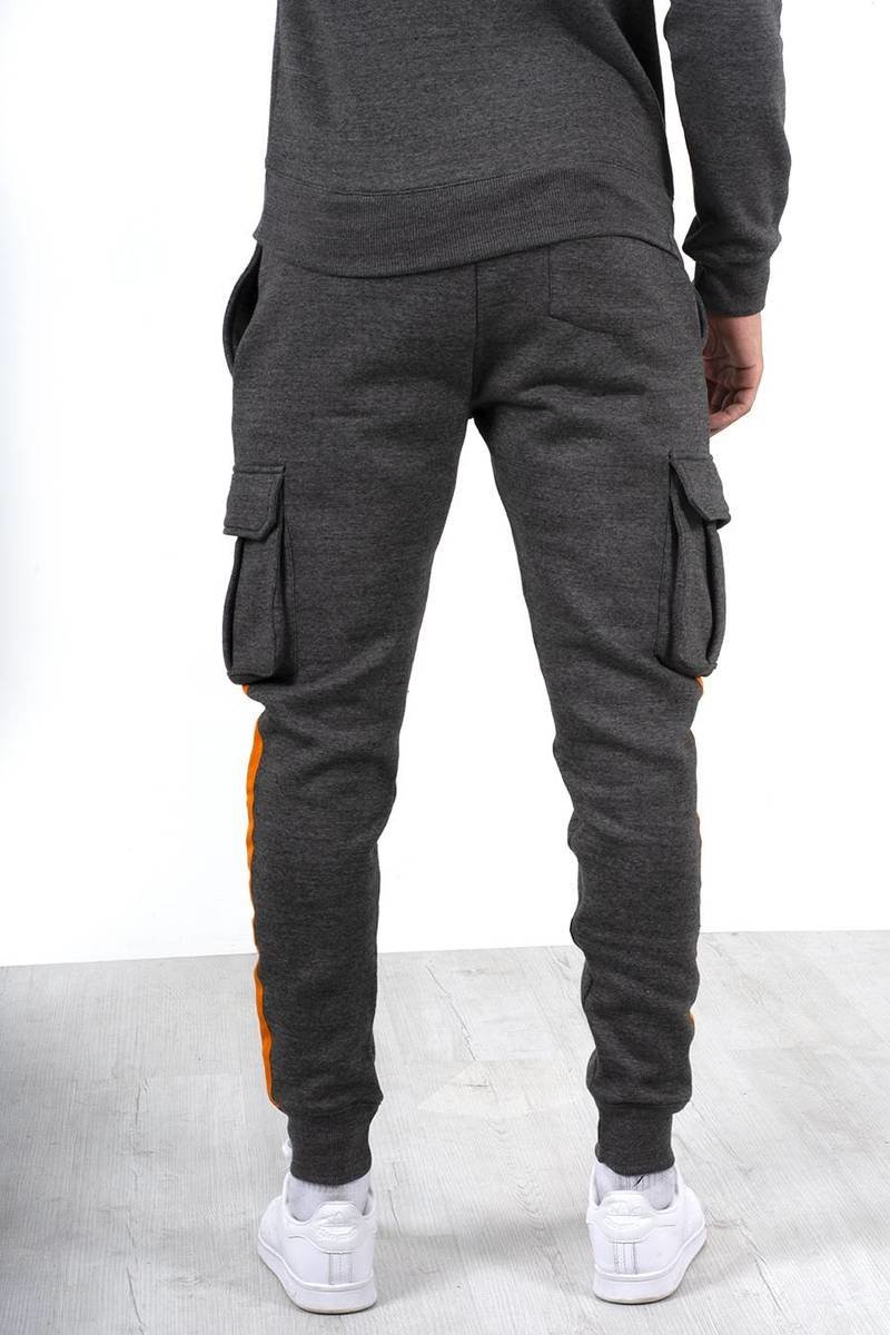 Joey Contrast Strap Pullover Cargo Tracksuit Joey Contrast Strap Pullover Cargo Tracksuit