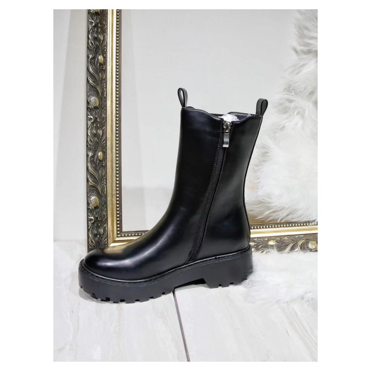 Selena Chunky Ankle Boots Thumbnail Selena Chunky Ankle Boots Thumbnail