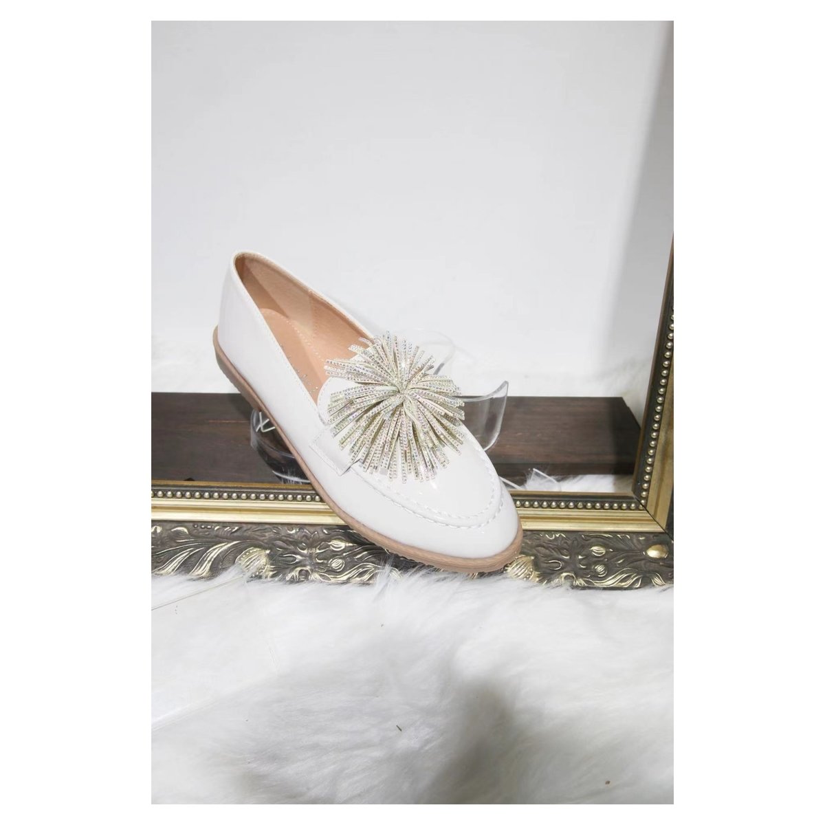 Rachel Faux Leather Flat Shoes Rachel Faux Leather Flat Shoes