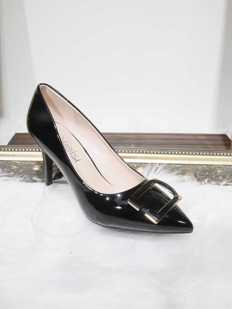 Rania Faux Leather High Heels Shoes Rania Faux Leather High Heels Shoes