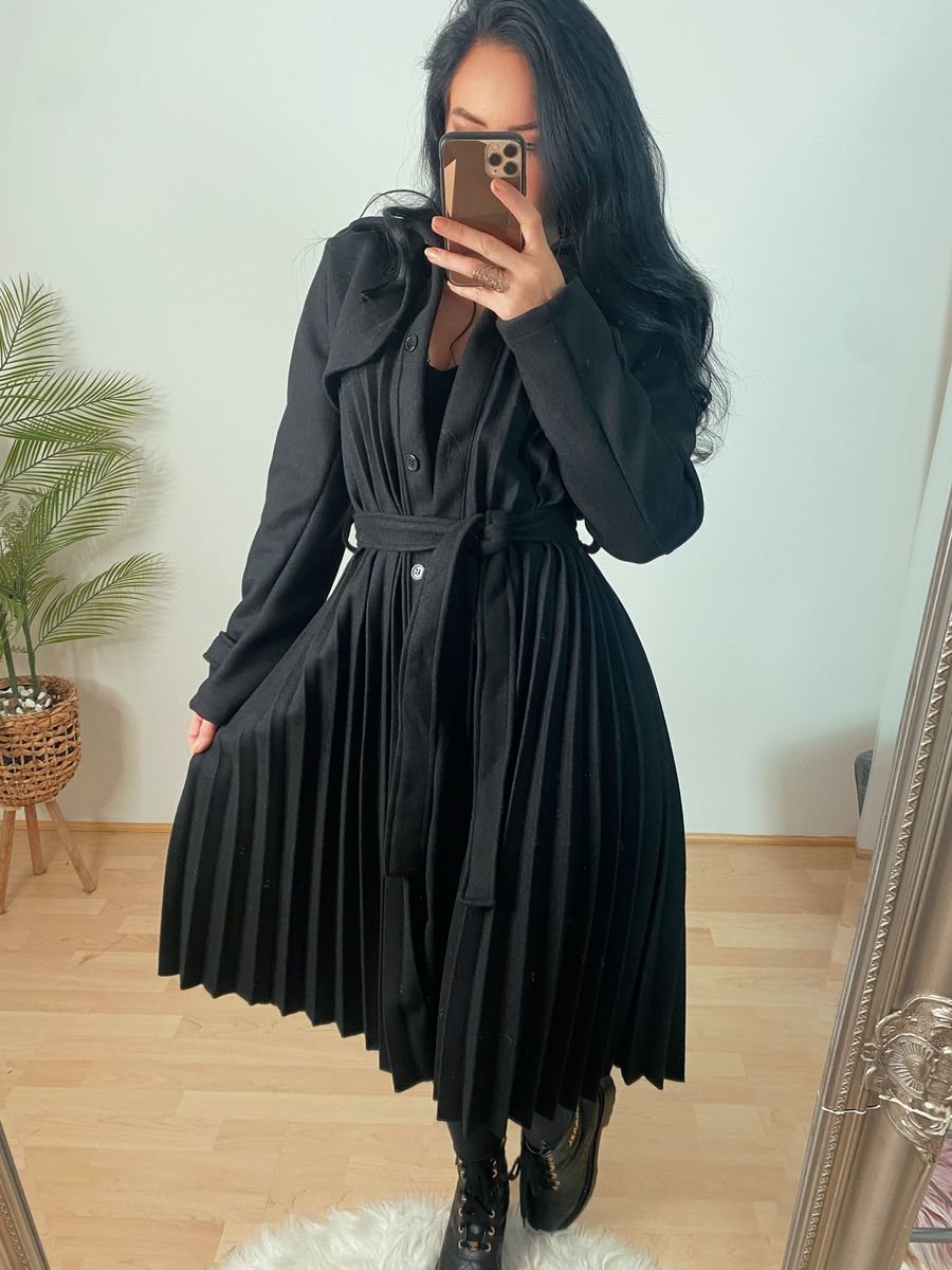 Lola Pleated Trench Jackets Lola Pleated Trench Jackets