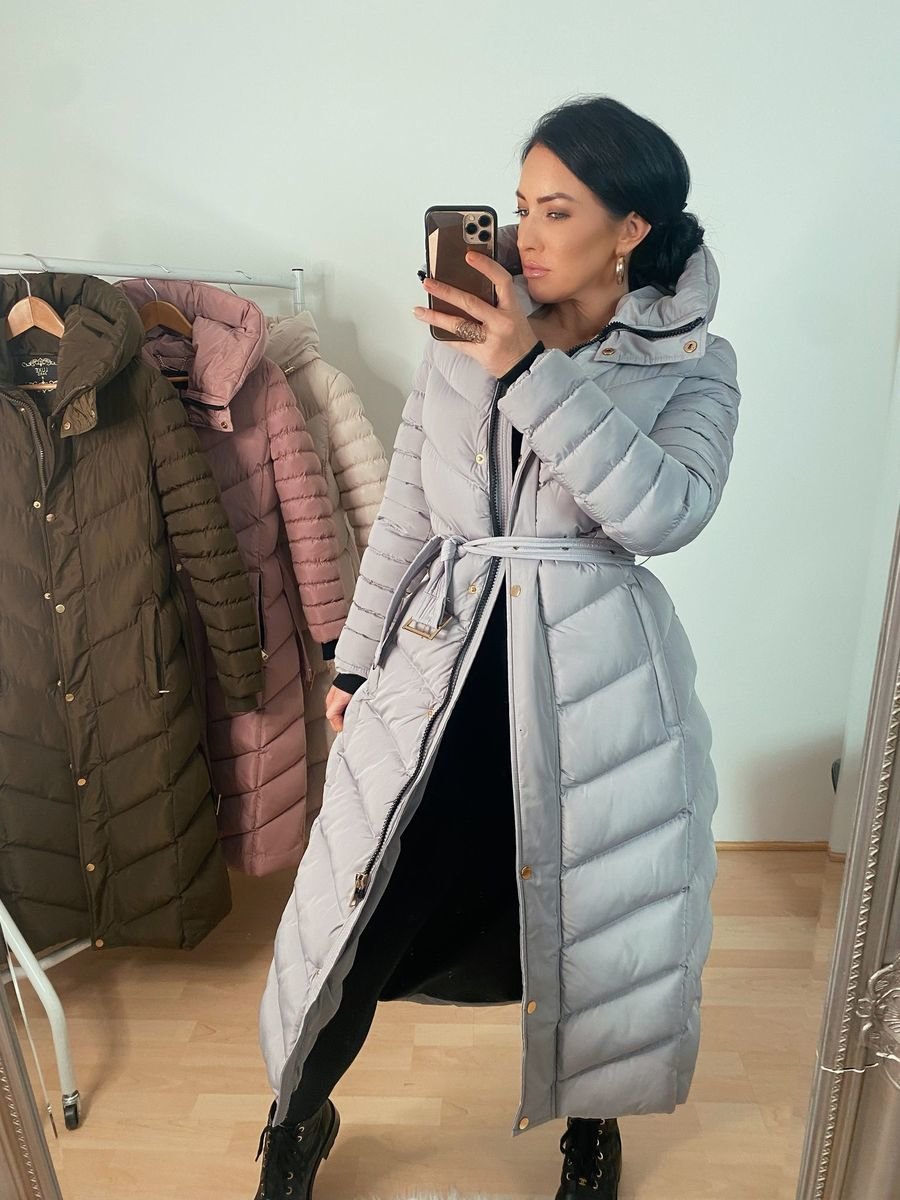 Florence Hooded Padded Long Coat Florence Hooded Padded Long Coat