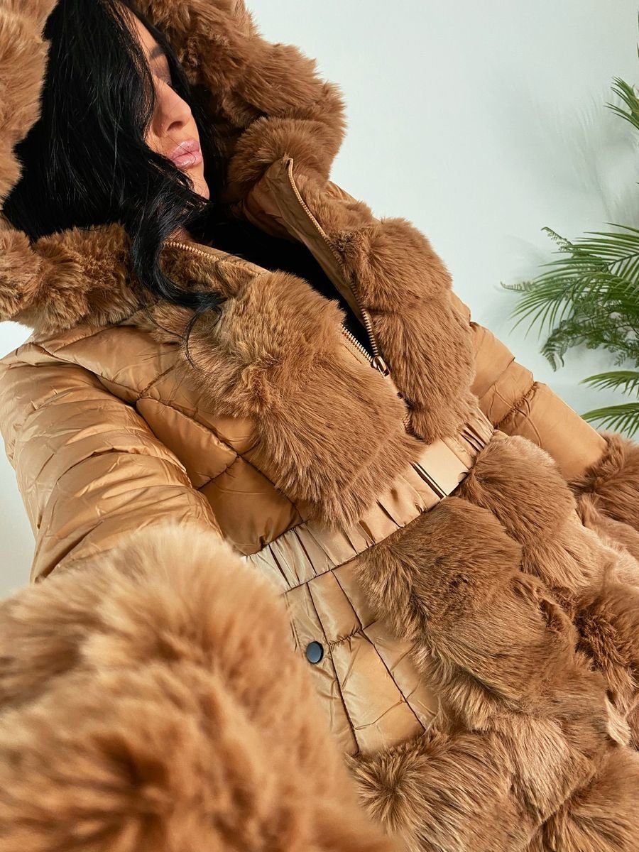 Marie Faux Fur Padded Coat Marie Faux Fur Padded Coat