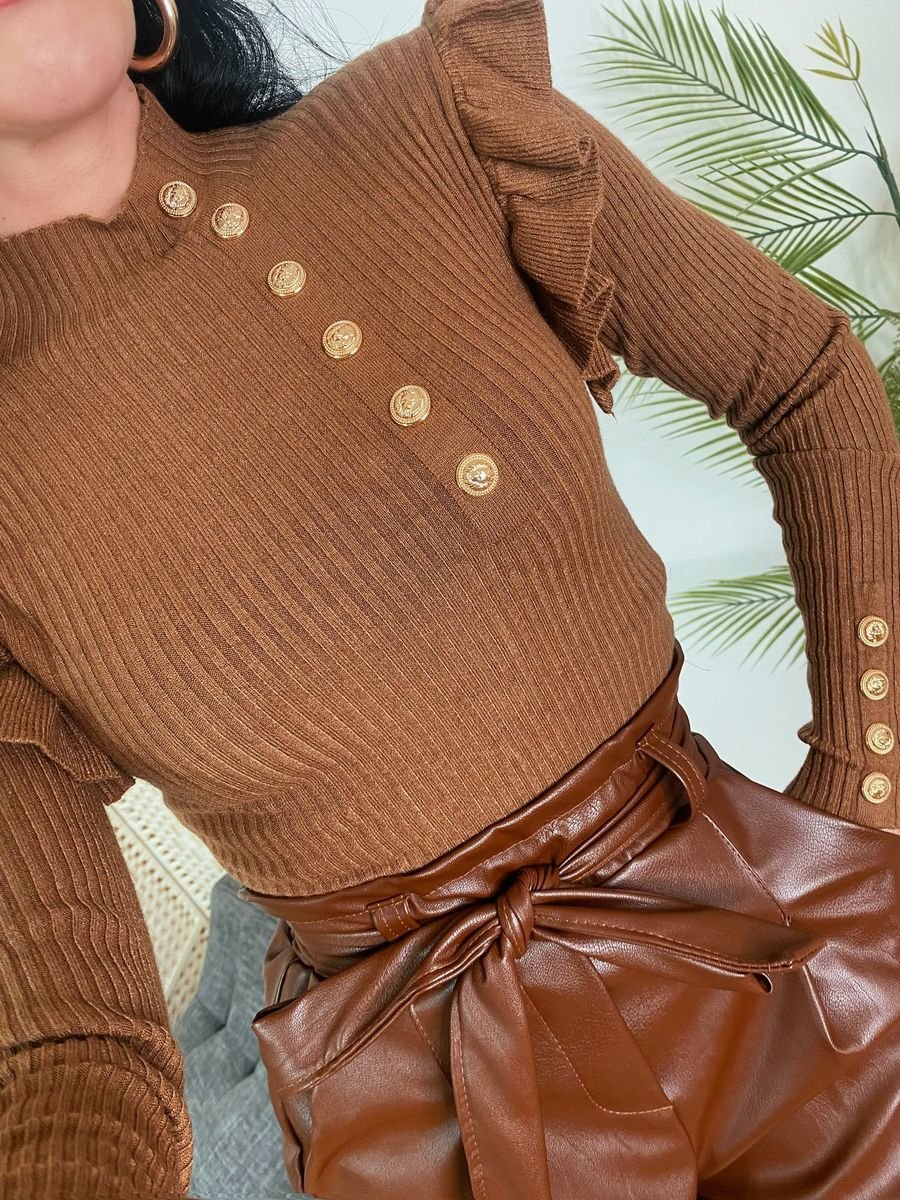 Gabbi Button Knitted Jumpers Gabbi Button Knitted Jumpers