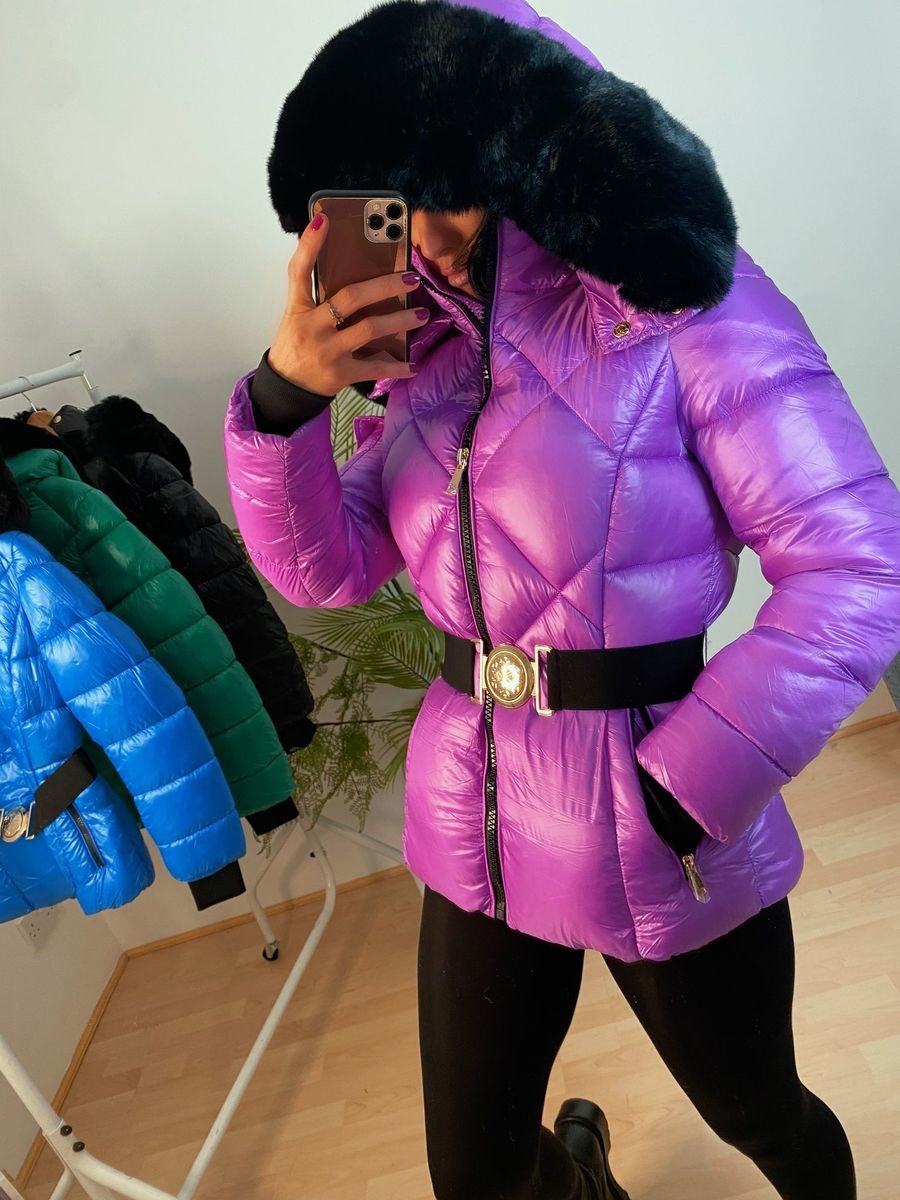 Moni Belted Padded Coat Moni Belted Padded Coat