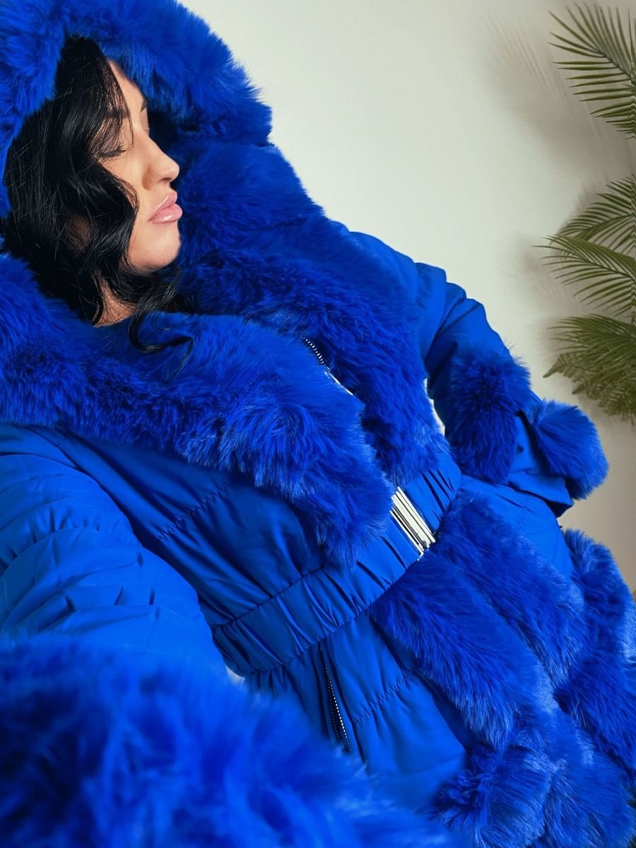 Tiffany Faux Fur Padded Coat Thumbnail Tiffany Faux Fur Padded Coat Thumbnail