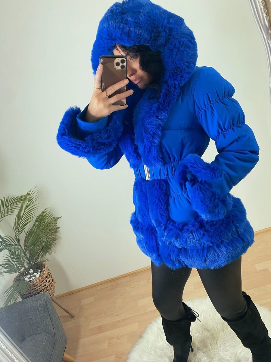 Tiffany Faux Fur Padded Coat