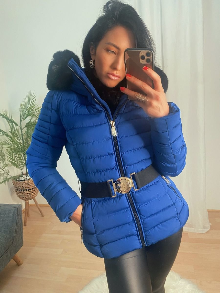 Athena Tamzin Belted Padded Coat Thumbnail