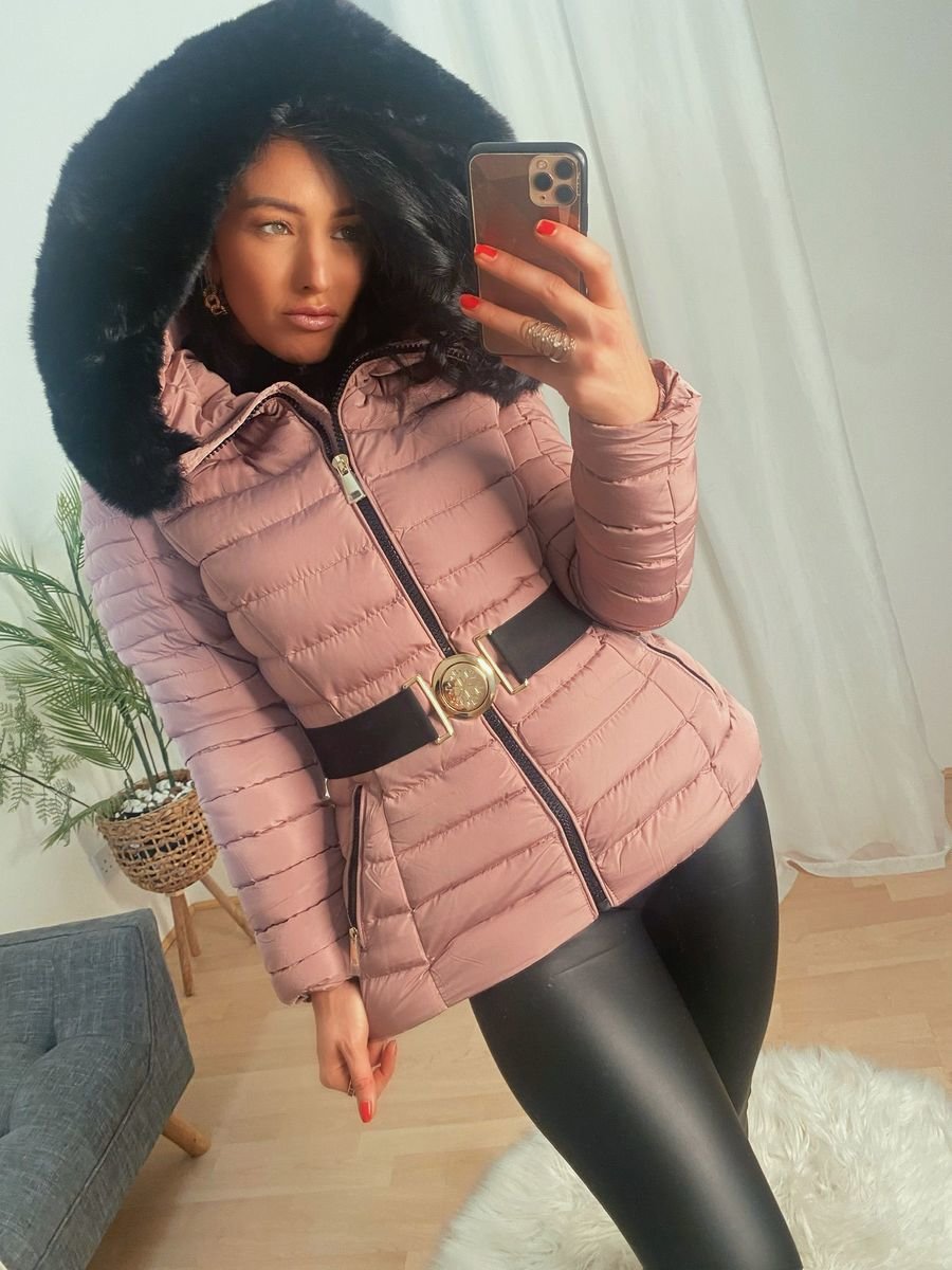 Athena Tamzin Belted Padded Coat Athena Tamzin Belted Padded Coat