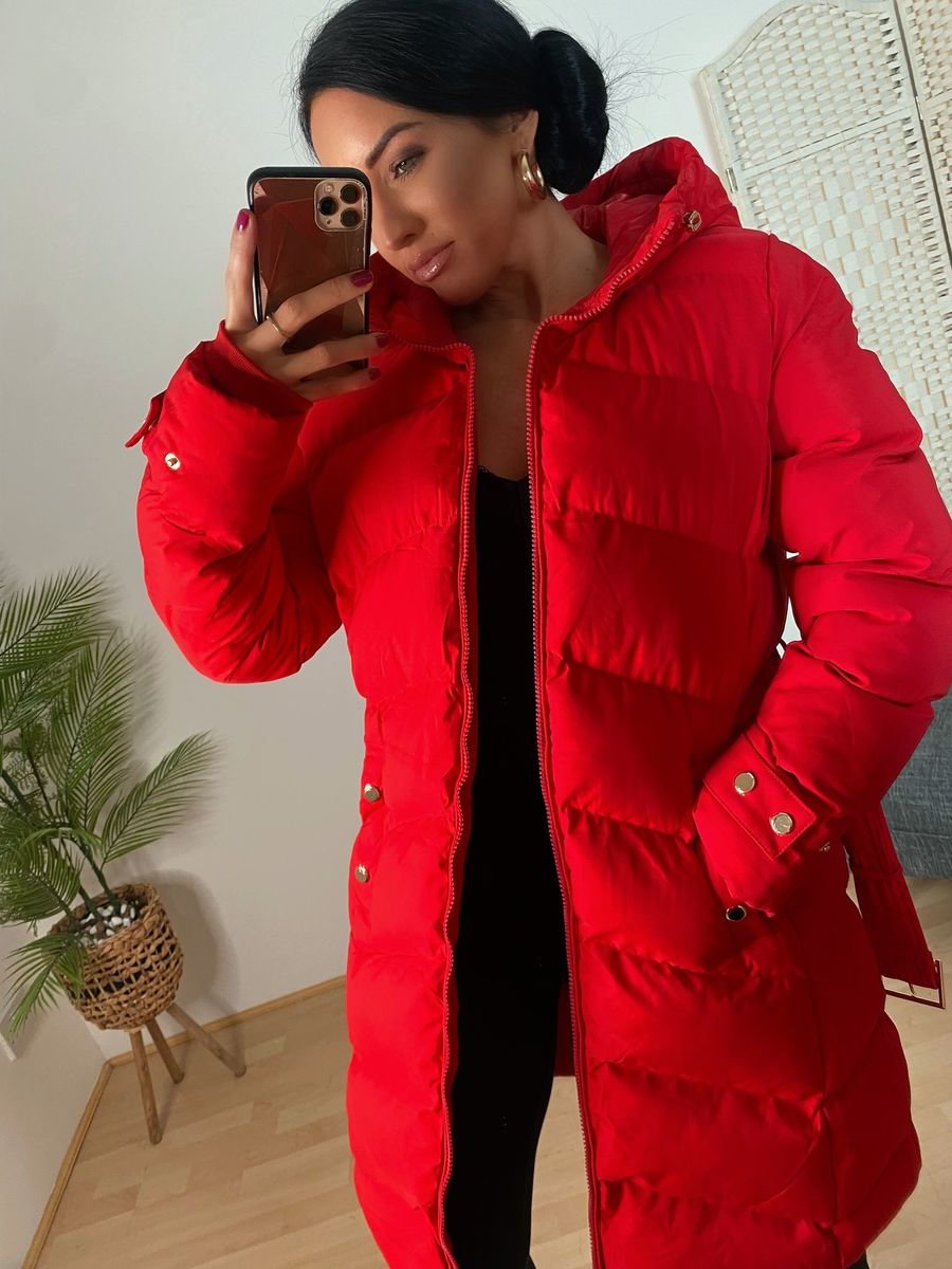 Poppy Belted Chunky Padded Coat Thumbnail Poppy Belted Chunky Padded Coat Thumbnail