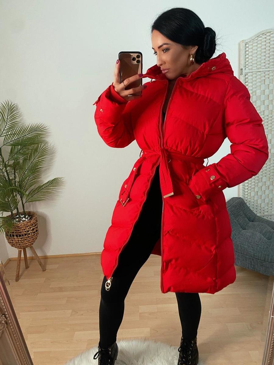 Poppy Belted Chunky Padded Coat Poppy Belted Chunky Padded Coat