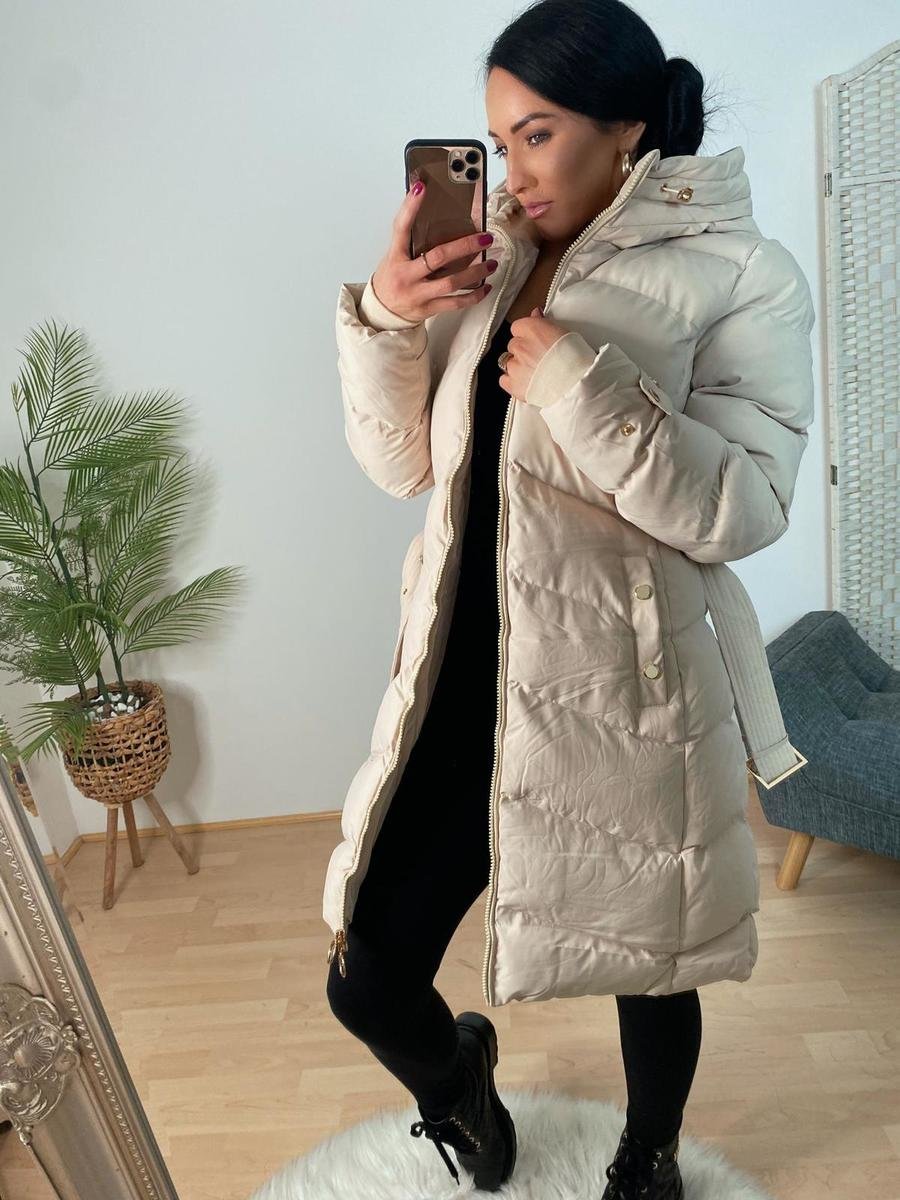 Poppy Belted Chunky Padded Coat Thumbnail Poppy Belted Chunky Padded Coat Thumbnail