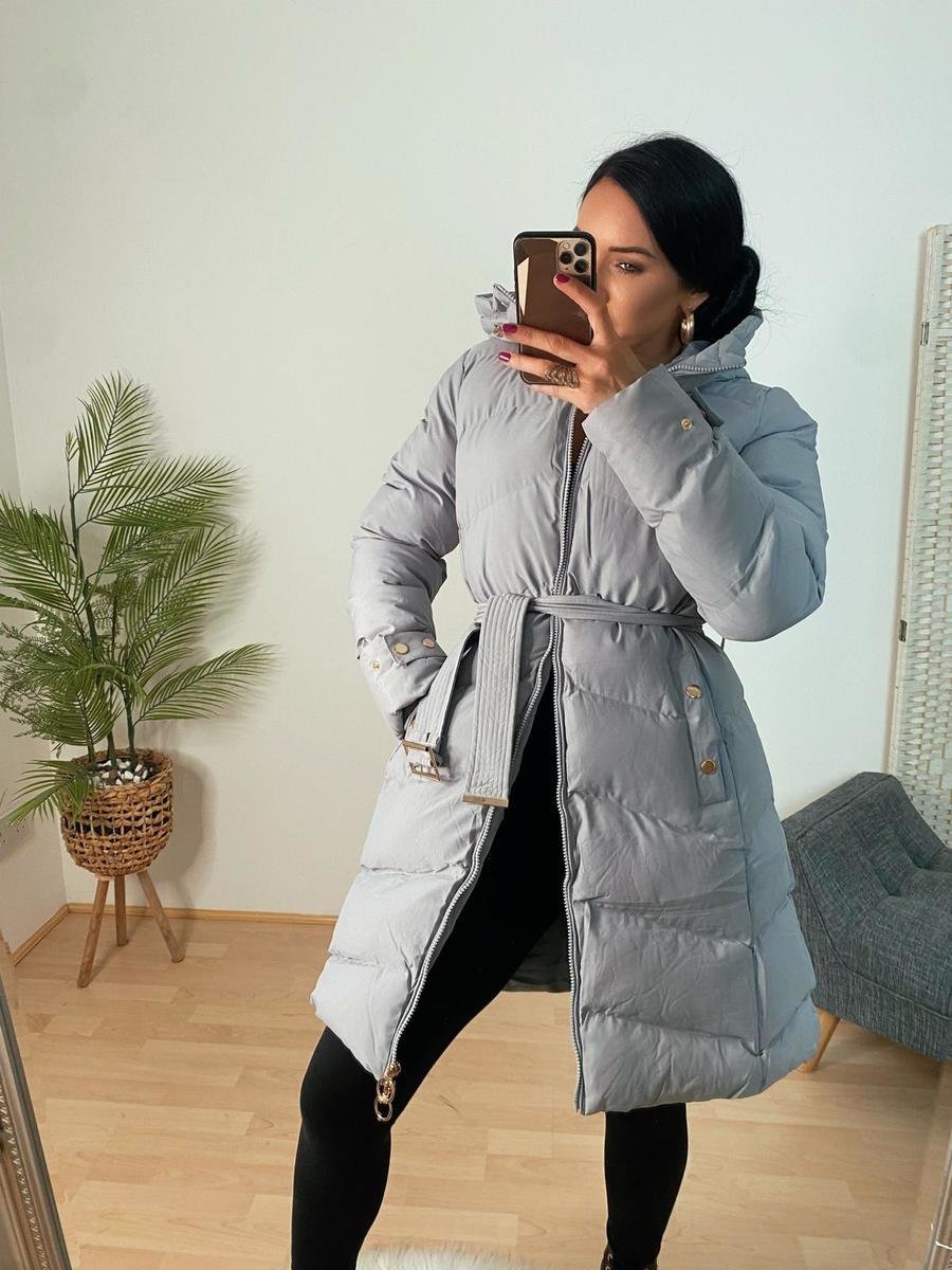 Poppy Belted Chunky Padded Coat Thumbnail Poppy Belted Chunky Padded Coat Thumbnail
